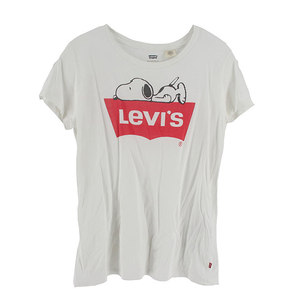 LEVI&#039;S 리바이스 코튼 티셔츠  / WOMEN F